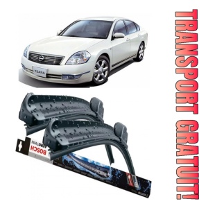 Nissan Teana I Set 2 stergatoare parbriz Bosch Bosch Aerotwin 60 cm/47.5 cm compatibile cu Nissan Teana I (J31) din 2003-2008 (60 cm / 47.5 cm)