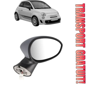Oglinda Dreapta ABARTH 500C / 595C / 695C din 2008 - 2016, Auto, Reglaj electric, Completa