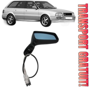 Oglinda Dreapta AUDI 80 B4 Avant (8C5) din 1991 - 1996, Auto, Reglaj mecanic, Completa