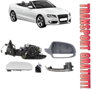 Oglinda Dreapta AUDI A5 Convertible (8F7) din 2009 - 2017, Auto, Reglaj electric, Completa