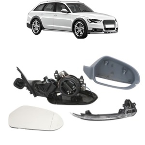 Oglinda Dreapta AUDI A6 Allroad C7 (4GH, 4GJ) din 2012 - 2018, Auto, Reglaj electric, Completa - Img 2