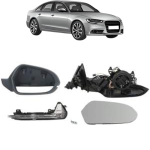 Oglinda Dreapta AUDI A6 C7 (4G2, 4GC) din 2010 - 2018, Auto, Reglaj electric, Completa - Img 2