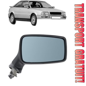 Oglinda Dreapta AUDI COUPE B3 (89, 8B3) din 1988 - 1996, Auto, Reglaj electric, Completa