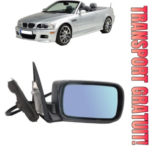 Oglinda Dreapta BMW Seria 3 Convertible (E46) din 2000 - 2007, Auto, Reglaj electric, Completa