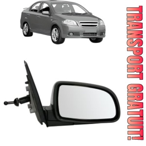Oglinda Dreapta CHEVROLET AVEO / KALOS Saloon (T250, T255) din 2005 - 2013, Auto, Reglaj mecanic, Completa