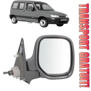 Oglinda Dreapta CITROEN BERLINGO / BERLINGO FIRST MPV (MF_, GJK_, GFK_) din 1996 - 2011, Auto, Reglaj mecanic, Completa
