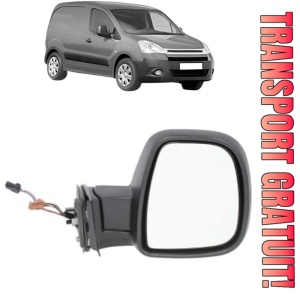 Oglinda Dreapta CITROEN BERLINGO Box Body/MPV (B9) din 2008 - 2021, Auto, Reglaj electric, Completa