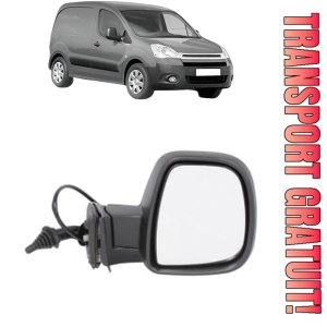 Oglinda Dreapta CITROEN BERLINGO Box Body/MPV (B9) din 2008 - 2021, Auto, Reglaj mecanic, Completa