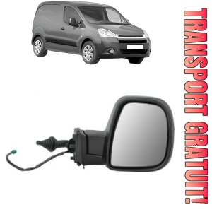 Oglinda Dreapta CITROEN BERLINGO Box Body/MPV (B9) din 2008 - 2021, Auto, Reglaj mecanic, Completa
