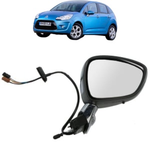 Oglinda Dreapta CITROEN C3 II Hatchback Van (SC_) din 2010 - 2016, Auto, Reglaj electric, Completa - Img 2