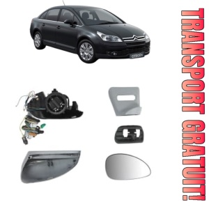 Oglinda Dreapta CITROEN C4 I Saloon din 2006 - 2014, Auto, Reglaj electric, Completa