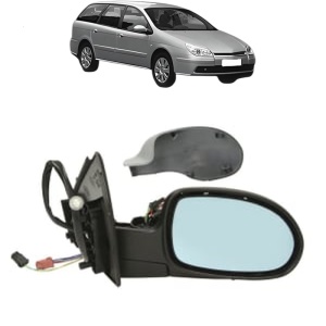 Oglinda Dreapta CITROEN C5 II Break (RE_) din 2004 - 2008, Auto, Reglaj electric, Completa - Img 2
