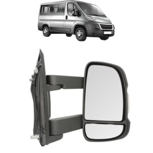 Oglinda Dreapta CITROEN JUMPER II Van (244) din 2002 - 2006, Auto, Reglaj manual, Completa - Img 2
