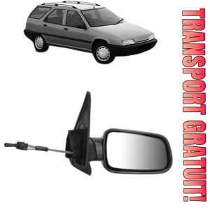 Oglinda Dreapta CITROEN ZX Break (N2) din 1993 - 1998, Auto, Reglaj mecanic, Completa