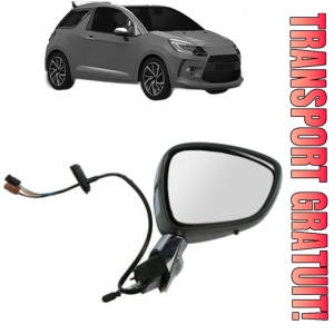 Oglinda Dreapta DS DS 3 Convertible (SB_) din 2015 - 2019, Auto, Reglaj electric, Completa
