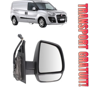 Oglinda Dreapta FIAT DOBLO Bus (263_) din 2010 - 2023, Auto, Reglaj electric, Completa
