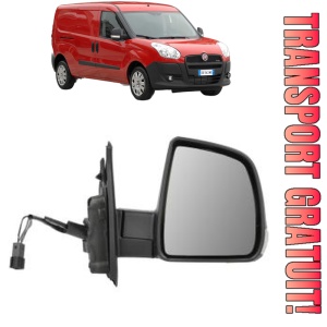 Oglinda Dreapta FIAT DOBLO Cargo (263_) din 2010 - 2023, Auto, Reglaj mecanic, Completa