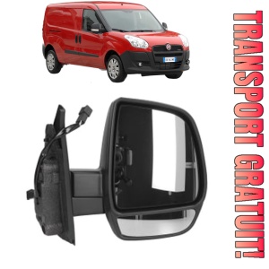 Oglinda Dreapta FIAT DOBLO Cargo (263_) din 2010 - 2023, Auto, Reglaj electric, Completa