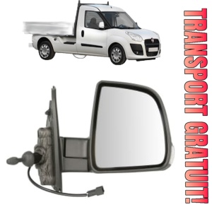 Oglinda Dreapta FIAT DOBLO Platform/Chassis (263_) din 2010 - 2023, Auto, Reglaj mecanic, Completa