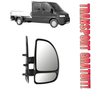 Oglinda Dreapta FIAT DUCATO Platform/Chassis (230_) din 1994 - 2002, Auto, Reglaj manual, Completa