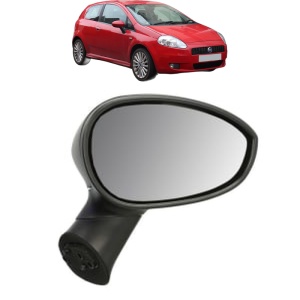 Oglinda Dreapta FIAT GRANDE PUNTO (199_) din 2005 - 2015, Auto, Reglaj electric, Completa - Img 2
