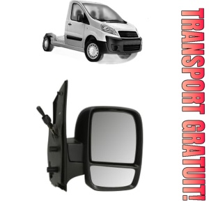 Oglinda Dreapta FIAT SCUDO Platform/Chassis (270_, 272_) din 2007 - 2016, Auto, Reglaj mecanic, Completa