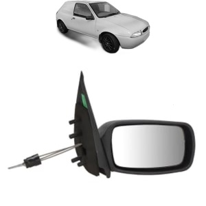 Oglinda Dreapta FORD FIESTA Hatchback Van (JV_) din 1998 - 2003, Auto, Reglaj mecanic, Completa - Img 2