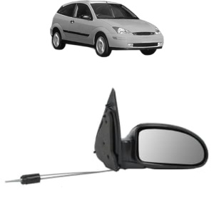 Oglinda Dreapta FORD USA FOCUS ZX3 din 2000 - 2004, Auto, Reglaj mecanic, Completa - Img 2