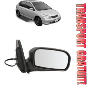 Oglinda Dreapta HONDA CIVIC VII Hatchback (EU, EP, EV) din 2000 - 2005, Auto, Reglaj electric, Completa