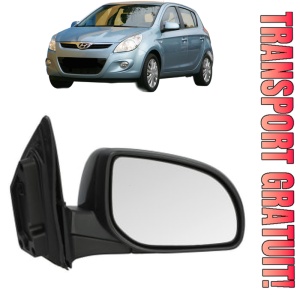 Oglinda Dreapta HYUNDAI i20 I (PB, PBT) din 2008 - 2015, Auto, Reglaj electric, Completa