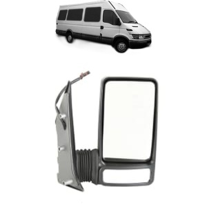 Oglinda Dreapta IVECO DAILY III Bus din 1999 - 2006, Auto, Reglaj electric, Completa - Img 2