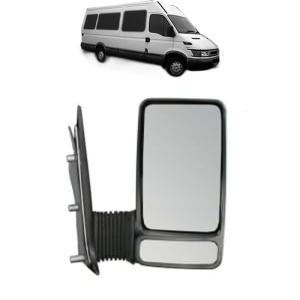 Oglinda Dreapta IVECO DAILY III Bus din 1999 - 2006, Auto, Reglaj manual, Completa - Img 2