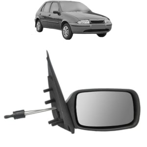 Oglinda Dreapta MAZDA 121 III Hatchback Van (JASM, JBSM) din 1996 - 2002, Auto, Reglaj mecanic, Completa - Img 2
