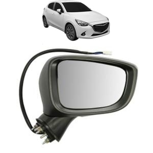Oglinda Dreapta MAZDA 2 Hatchback (DL, DJ) din 2014 - 2021, Auto, Reglaj electric, Completa - Img 2