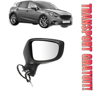 Oglinda Dreapta MAZDA 3 (BM, BN) din 2013 - 2019, Auto, Reglaj electric, Completa
