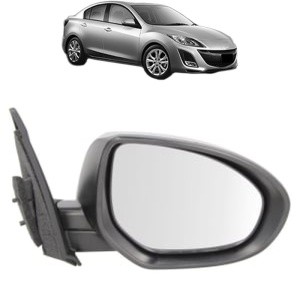 Oglinda Dreapta MAZDA 3 Saloon (BL) din 2008 - 2014, Auto, Reglaj electric, Completa - Img 2