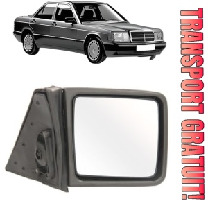 Oglinda Dreapta MERCEDES-BENZ 190 (W201) din 1982 - 1993, Auto, Reglaj electric, Completa