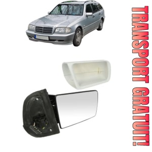 Oglinda Dreapta MERCEDES-BENZ C-CLASS T-Model (S202) din 1996 - 2001, Auto, Reglaj electric, Completa