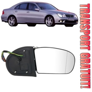 Oglinda Dreapta MERCEDES-BENZ E-CLASS (W211) din 2002 - 2008, Auto, Reglaj electric, Completa