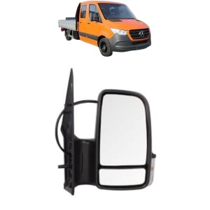 Oglinda Dreapta MERCEDES-BENZ SPRINTER 3,5-t Platform/Chassis (B907, B910) din 2018 - 2024, Auto, Reglaj electric, Completa - Img 2