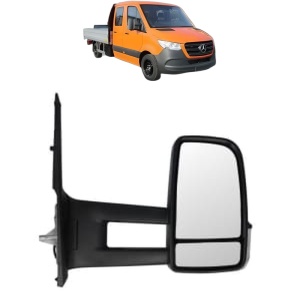 Oglinda Dreapta MERCEDES-BENZ SPRINTER 3,5-t Platform/Chassis (B907, B910) din 2018 - 2024, Auto, Reglaj manual, Completa - Img 2