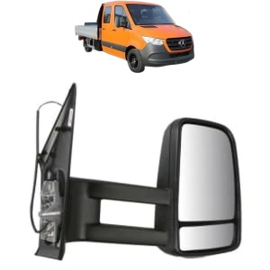 Oglinda Dreapta MERCEDES-BENZ SPRINTER 3,5-t Platform/Chassis (B907, B910) din 2018 - 2024, Auto, Reglaj manual, Completa - Img 2