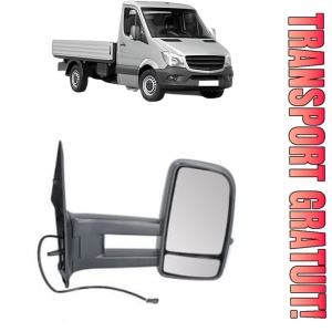 Oglinda Dreapta MERCEDES-BENZ SPRINTER 3-t Platform/Chassis (B906) din 2006 - 2018, Auto, Reglaj manual, Completa
