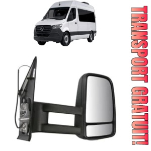 Oglinda Dreapta MERCEDES-BENZ SPRINTER 3-t Tourer Bus (B907) din 2018 - 2021, Auto, Reglaj manual, Completa