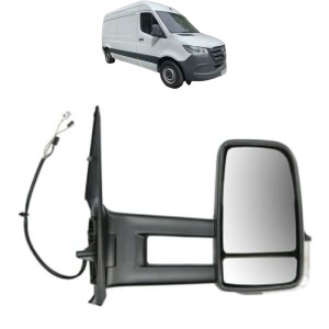 Oglinda Dreapta MERCEDES-BENZ SPRINTER 3-t Van (B910) din 2018 - 2025, Auto, Reglaj electric, Completa - Img 2