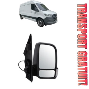 Oglinda Dreapta MERCEDES-BENZ SPRINTER 3-t Van (B910) din 2018 - 2025, Auto, Reglaj manual, Completa