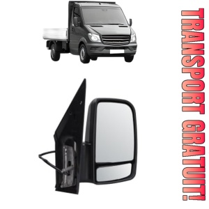 Oglinda Dreapta MERCEDES-BENZ SPRINTER 4,6-t Platform/Chassis (B906) din 2006 - 2018, Auto, Reglaj manual, Completa
