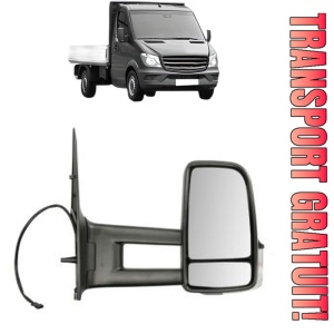 Oglinda Dreapta MERCEDES-BENZ SPRINTER 4,6-t Platform/Chassis (B906) din 2006 - 2018, Auto, Reglaj electric, Completa
