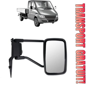 Oglinda Dreapta MERCEDES-BENZ SPRINTER 5-t Platform/Chassis (B905) din 2001 - 2006, Auto, Reglaj manual, Completa