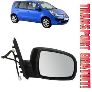 Oglinda Dreapta NISSAN NOTE (E11, NE11) din 2006 - 2013, Auto, Reglaj electric, Completa